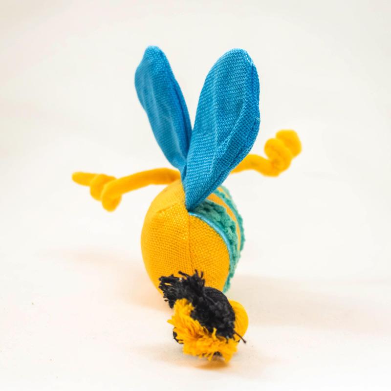 Burlap Bee Custom Wholesale Funny Pet Toy Interactive Toy Dog Pet Snuffle Toy