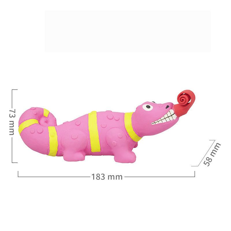 New Latex Custom Logo Interactive Toy Pet Aggressive Chewer Dog Toy