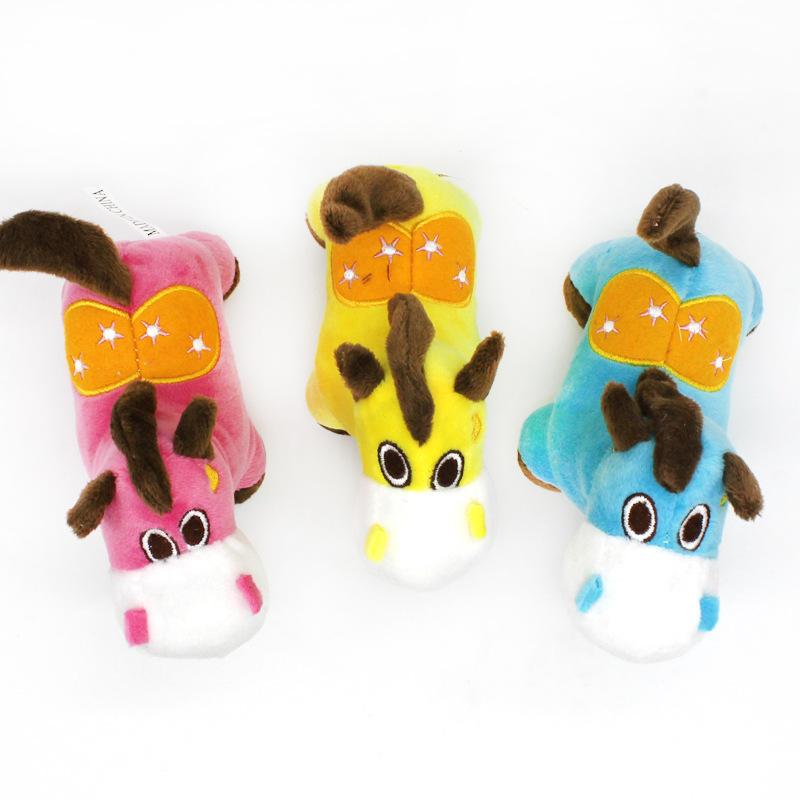 Cute Pony Soft Eco Friendly Dog Toys Custom Interactive Toys For Pets