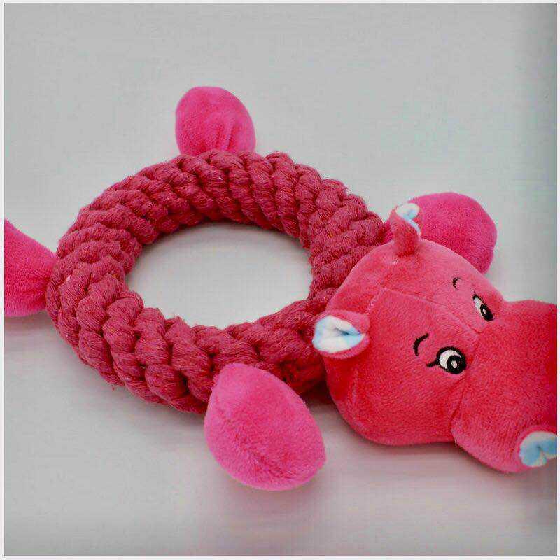 Manufacturer Tough Pet Dog Plush Rope Toys Squeaky Chew Set Pet Dog Toys