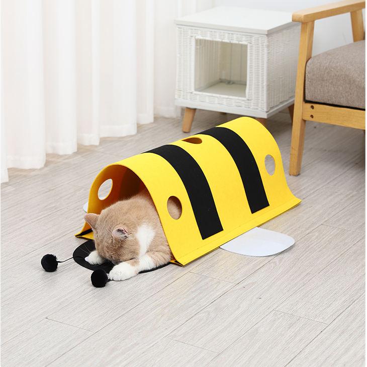 Breathable Strong Friendly Cute Tube Tunnel Interactive Cat Toy