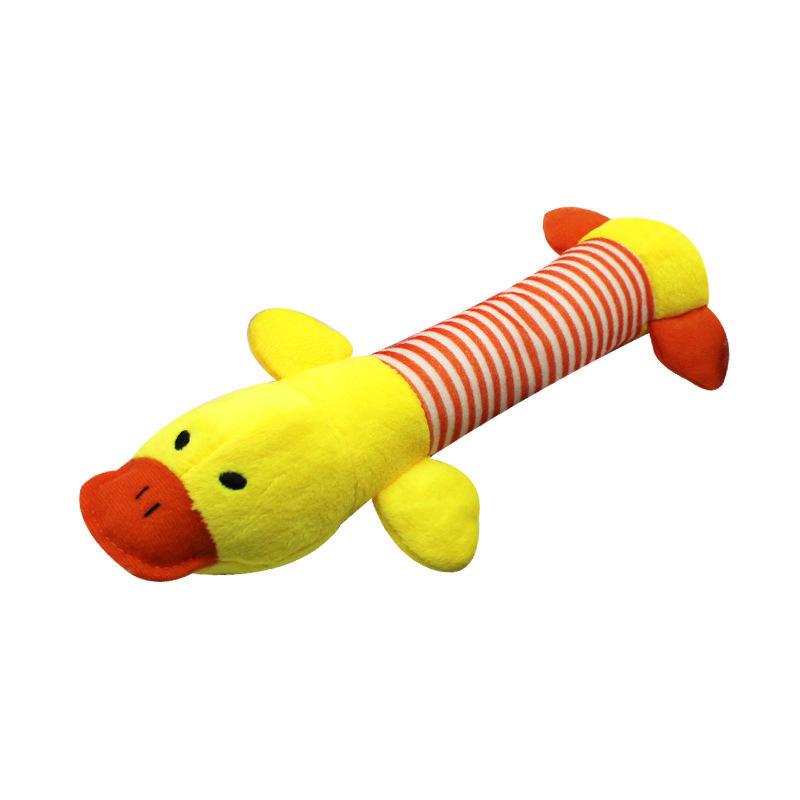 Striped Duck Eco Friendly Dog Toys Pet Product Toy Interactive Pet Toys