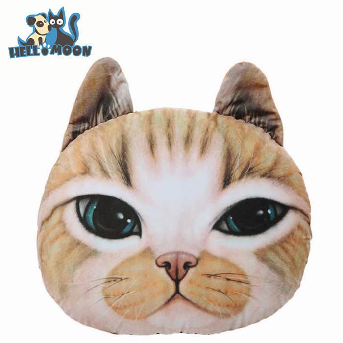 New I-shaped Breathable Fashion Animal Shape 3d Printing Soft Cat Pillow