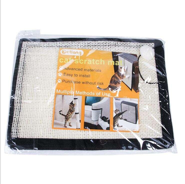 Wholesale Pet Cat Eco-friendly Sofa Sisal Scratcher Mat Toys