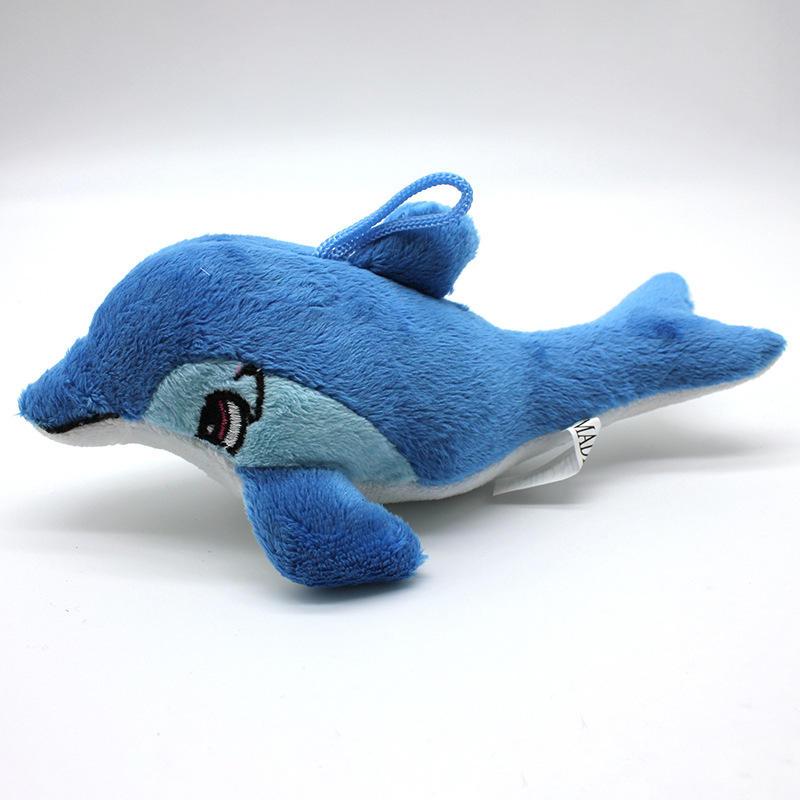 2023 Hot Sale Dolphin Customized Plush Dog Toy Custom Pet Supplies Dog Toys