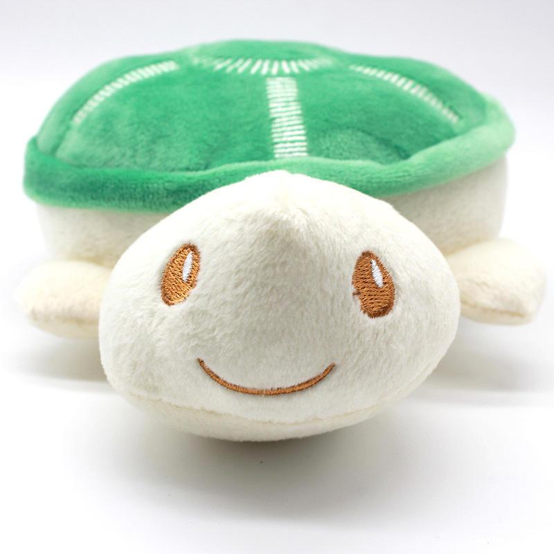 Green Turtle Plush Squeaky Chew Dogs Toys New Pet Plush Toys