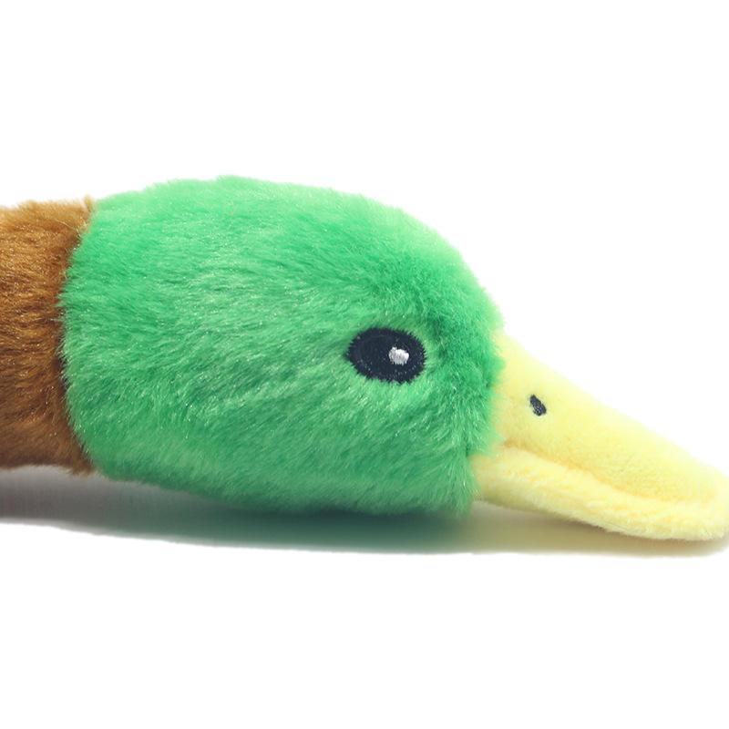 Duck Style Wholesale Custom Cute Stuffed Animal Plush Toy Dog Interactive Squeaky Dog Toys