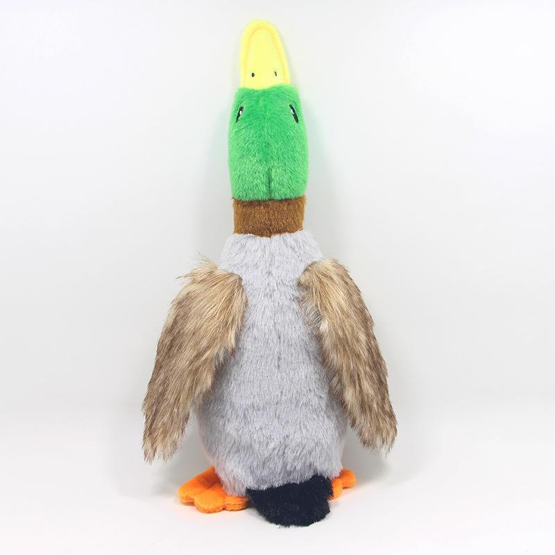 Duck Style Wholesale Custom Cute Stuffed Animal Plush Toy Dog Interactive Squeaky Dog Toys