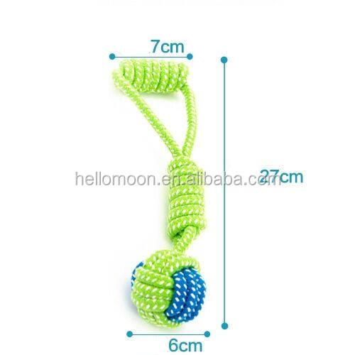 Wholesale Pet Training Cotton Ball For Dog Rope Toy