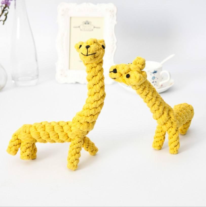 Wholesale Cute Durable Chew Custom Handmade Cotton Toothbrush Pet Dog Rope Toys