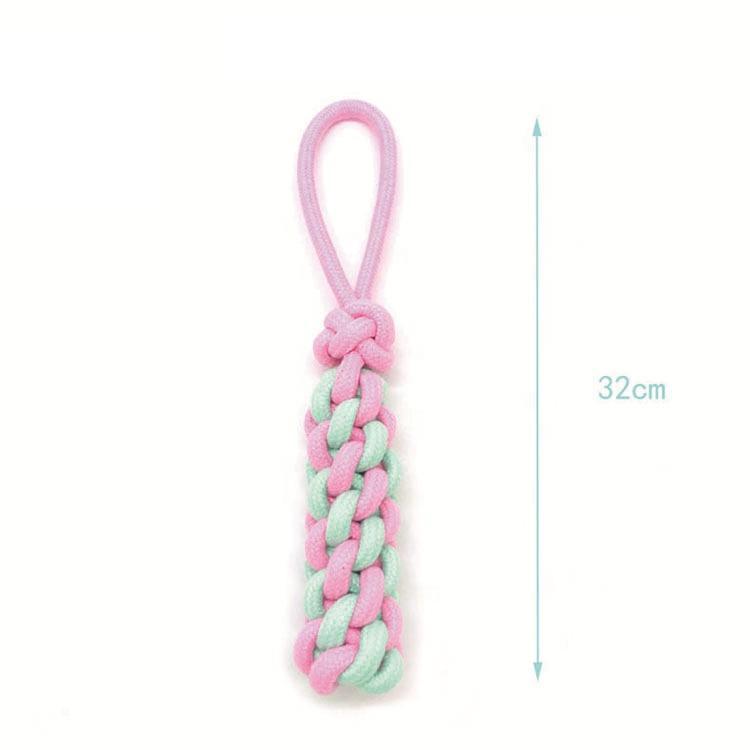 Hot Style Cute Custom Leaking Ball Cotton Rope Durable Chew Dog Toy Set