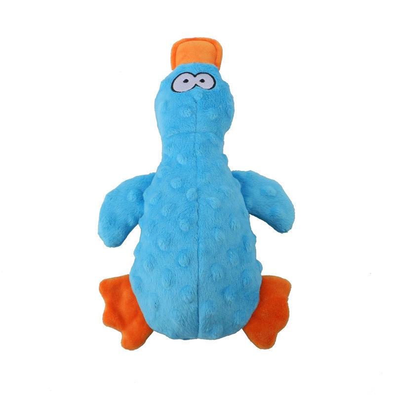 Wholesale Durable New Chewing Squeaky Cartoon Animal Dog Plush Toy Pet Toys