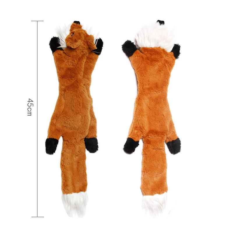 New Custom Soft Strong Interactive Dog Toys Animal Shaped Pet Toy Plush