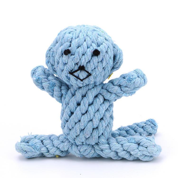 Cotton Rope Pet Eco Friendly Custom Interactive Indestructible Dog Rope Toy