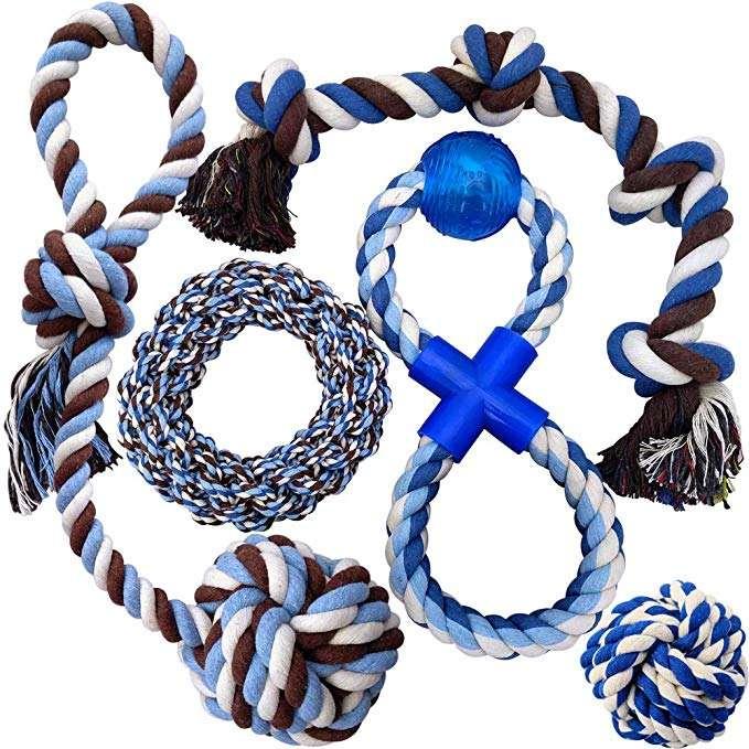 Cotton Rope Pet Eco Friendly Custom Interactive Indestructible Chew Dog Toy