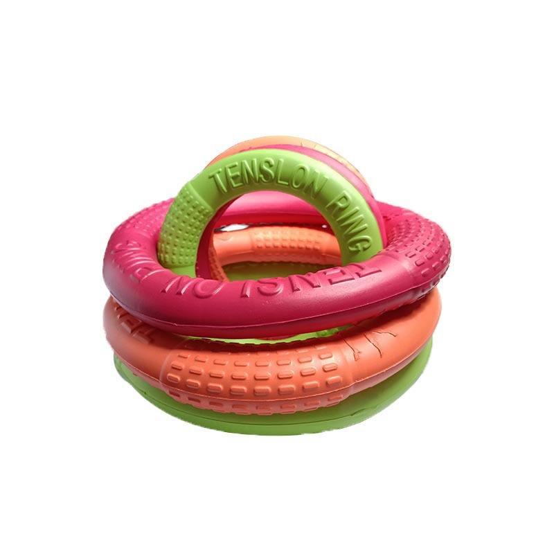 2022 Pet Outdoor Solid Circle Custom Eva Flying Disk Toy Wholesale Interactive Dog Toys