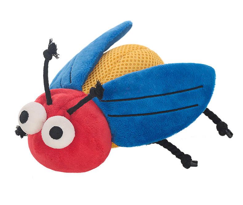 Wholesale Hot Selling Pet Dog Toys Durable Insect Series Sounding Puppy Plush Toys