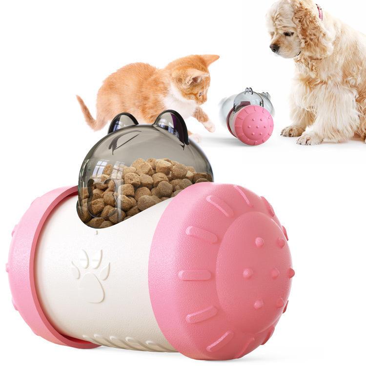 Pet Tumbler Interactive Toy Dog Shaking Food Leak Ball Dog Feeding Toy Puppy