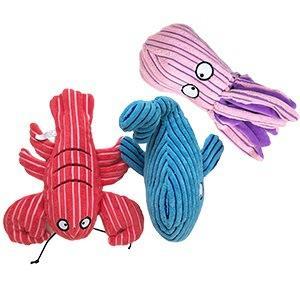 Nature Ocean Octopus Dog Toys Luxury New Pet Dog Plush Chew Sounding Toy