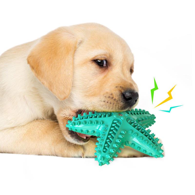 Pet Chew Toy For Large Medium Dogs Molar Cleaning Teeth Leaking Food Dog Toothbrush Toy Pet Accessories