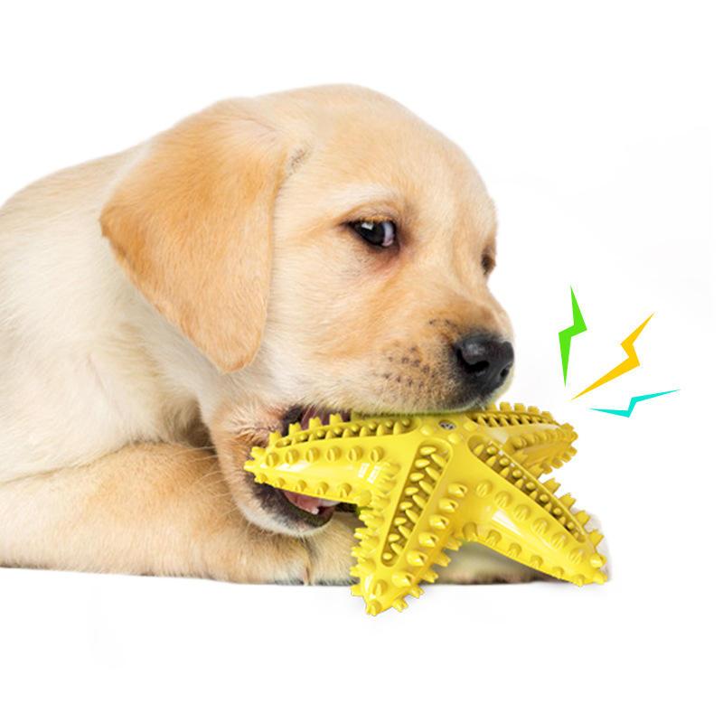 Pet Chew Toy For Large Medium Dogs Molar Cleaning Teeth Leaking Food Dog Toothbrush Toy Pet Accessories