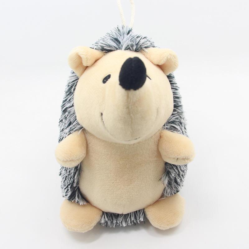 Hot Selling Pet Soft Chew Toy Little Hedgehog Nibble Toy Plush Pet Supplies Dog Puzzle Toy