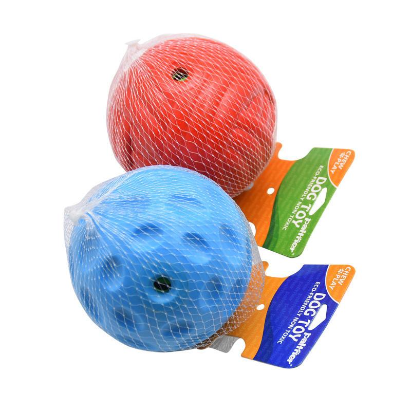 Dog Toys Squeaky Rubber Ball Durable