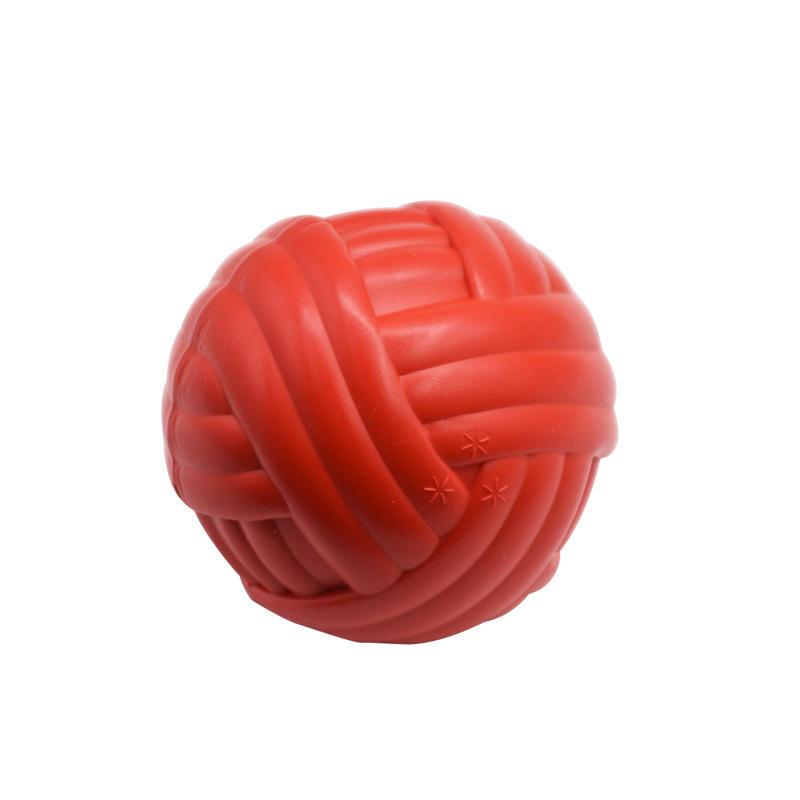 Dog Toys Squeaky Rubber Ball Durable