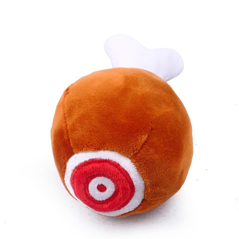 Chicken Leg Plush Squeak Chew Interactive Sound Pet Dog Toys