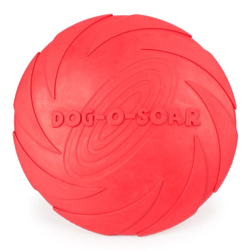 Eco Friendly Resistance To Bite Special Rubber Floating With Words Dog-o-soar Pet Dog Training Toy