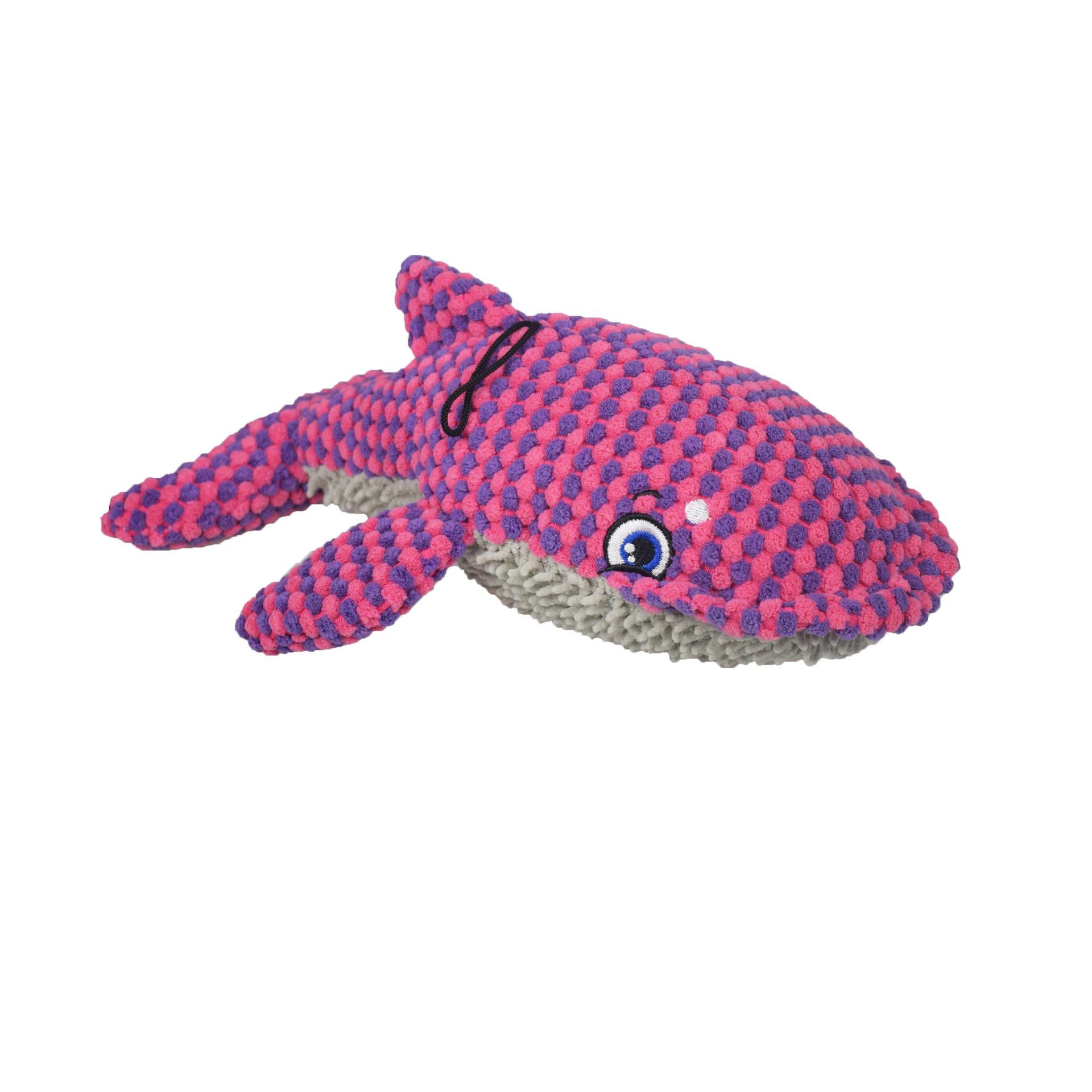 Wholesale Pet Plush Fish Toy With Squeakers Durable Dog Toys