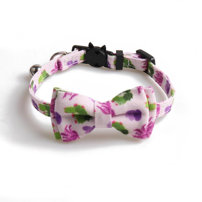 New Designer Fashion Pet Dog Collars Adjustable Flower Shape Pet Dog Collars