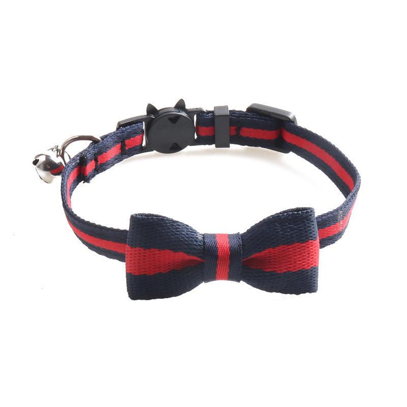 Soft Adjustable Printed Nylon Webbing For High Quality Custom Logo Small Cat Dog Collar