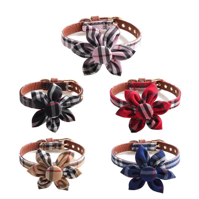 2022 Wholesale New Product Small Pets Collars Fashion Adjustable Cat Dog Collars