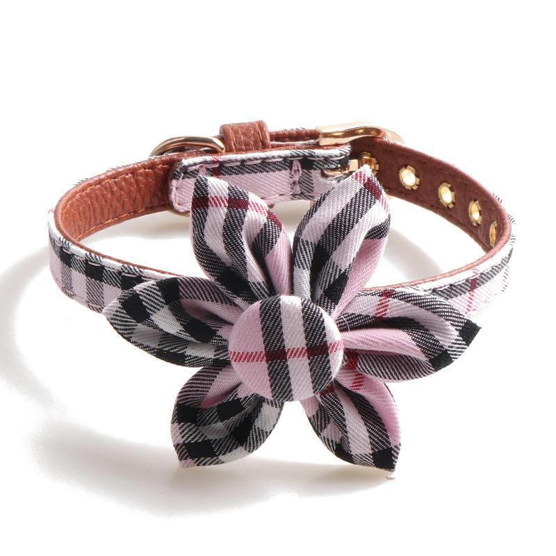 2022 Wholesale New Product Small Pets Collars Fashion Adjustable Cat Dog Collars