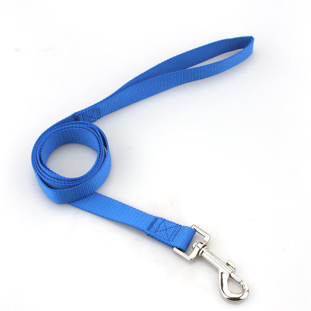 Oem Custom Leash Luxury Personalized Logo Adjustable Pet Blank Plain Nylon Dog Collar