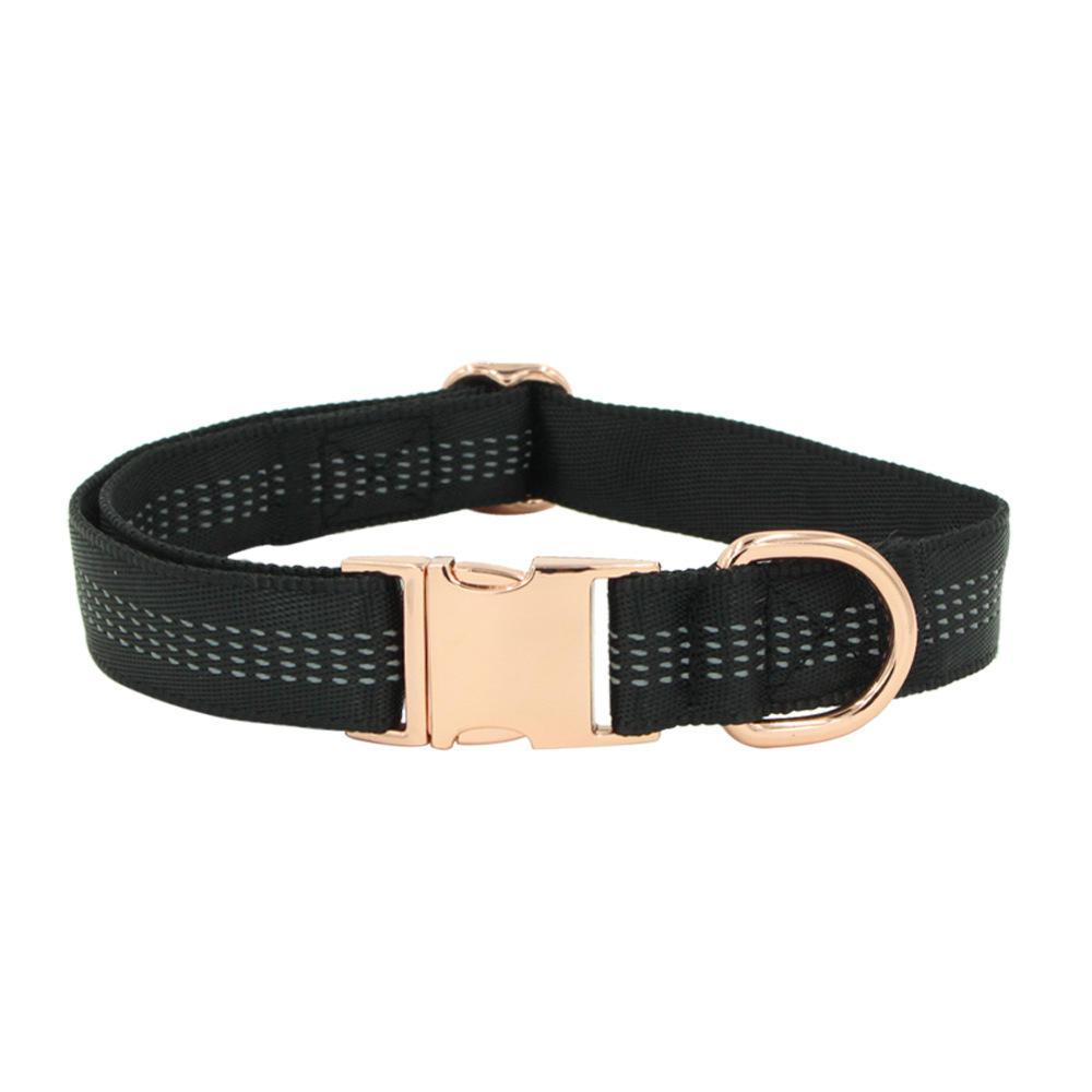 Reflected Wholesale Nylon Dog Collars Custom Can Be Printed With Words