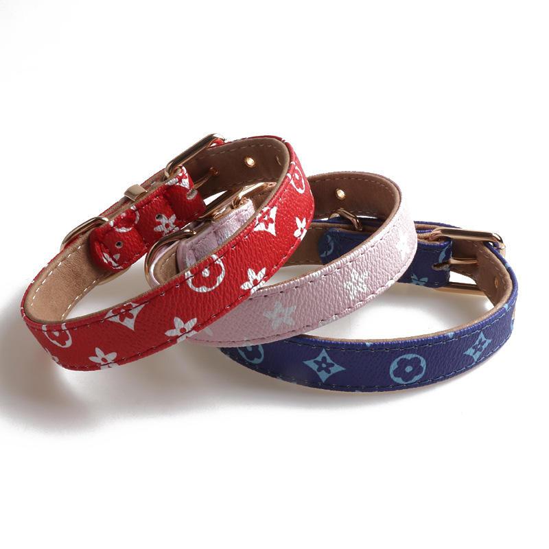 2022 High Quality Waterproof Wholesale Pu Leather Custom Dog Collar And Leads