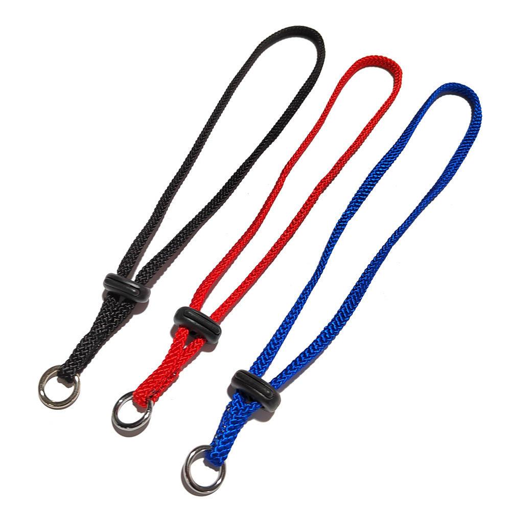 Wholesale Pet Collar Training Rope Control Chain Braided Fast Collar Ring Nylon Braided Rope Dog Collar