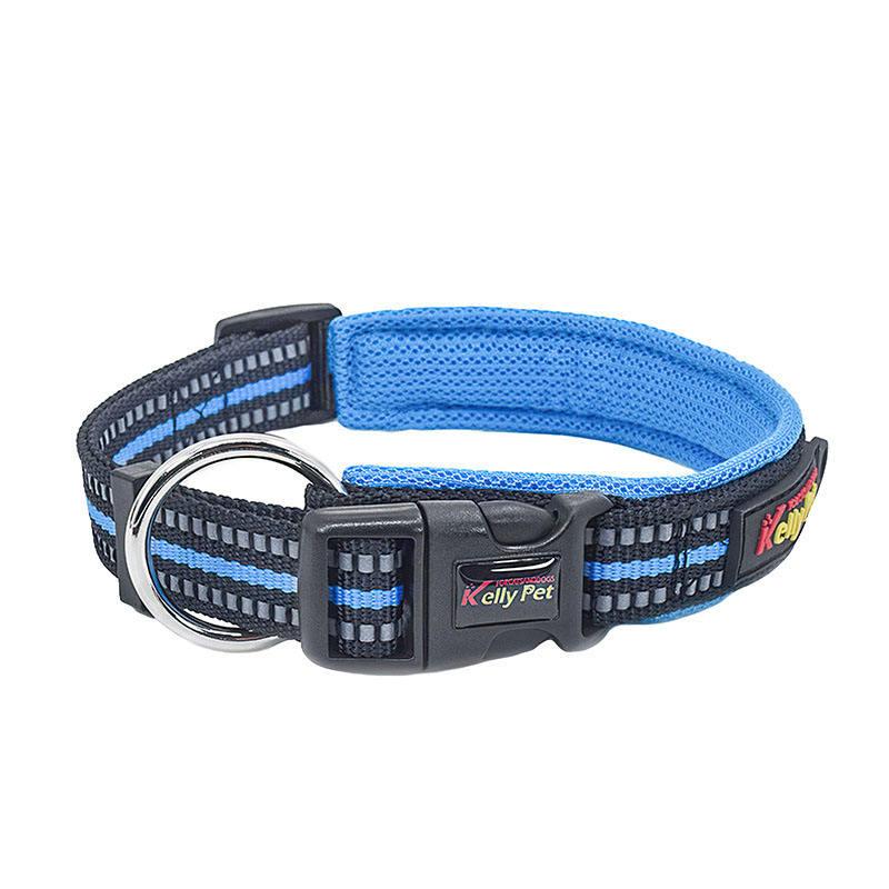 Other Pet Collars Soft Neoprene Padded Breathable Nylon Pet Collar Adjustable Reflective High Quality Dog Collar