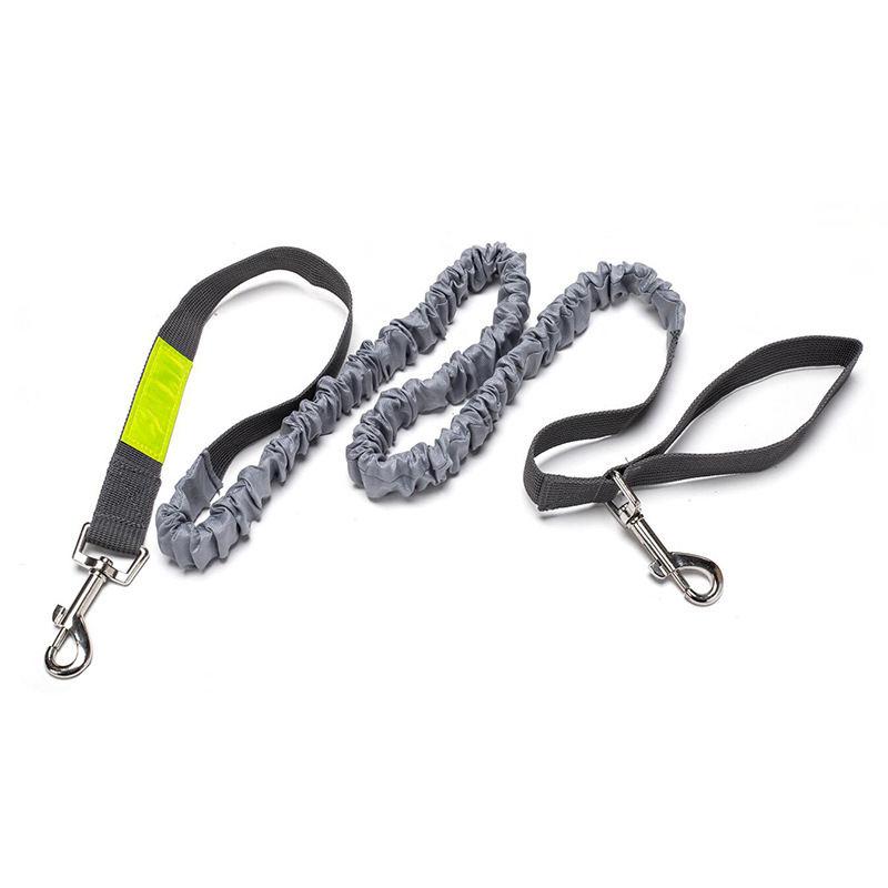 Wholesale Reflective Handle Free Nylon Dog Running Leash