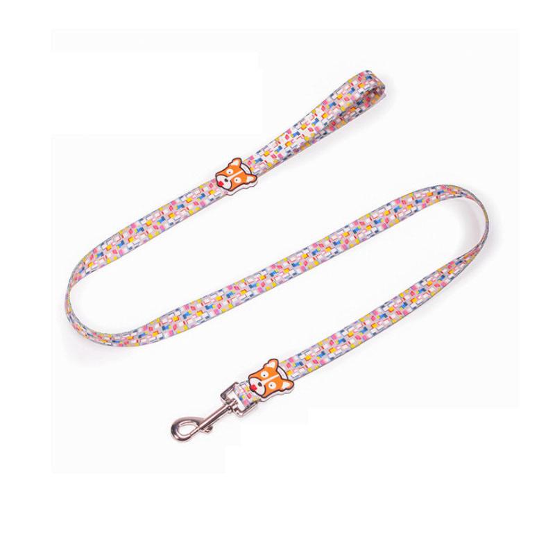 Pet Summer Durable Colorful Designer Fashion Dog Leash Trendy Stylish Comfortable Dog Leash