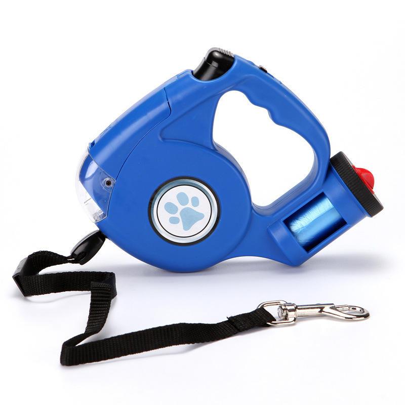 Automatic Retractable Tractor Rope Led Light Low Moq Fashion Dog Leashes