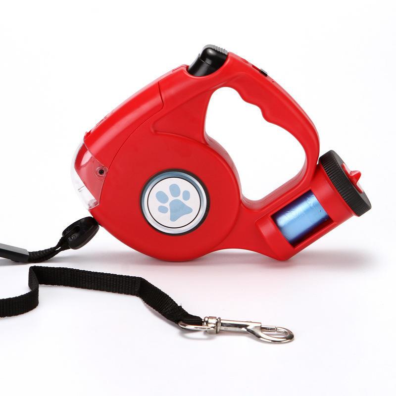 Automatic Retractable Tractor Rope Led Light Low Moq Fashion Dog Leashes