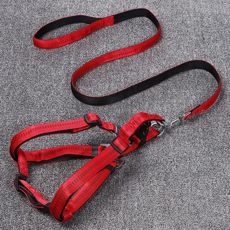 In Stock Nylon Pet Leash Back Card Package Wholesale Dog Harness Pet Supplier Pet Leash And Harness Set