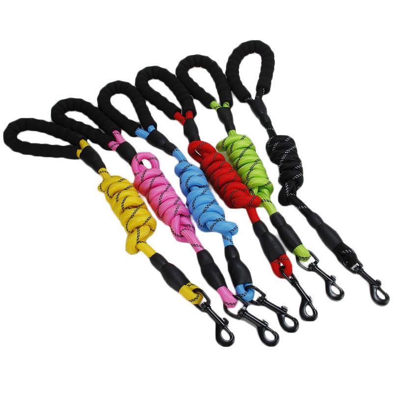 Multi Colors Wholesale Factory Training Pet Leash Retractable Dog Nylon Leash