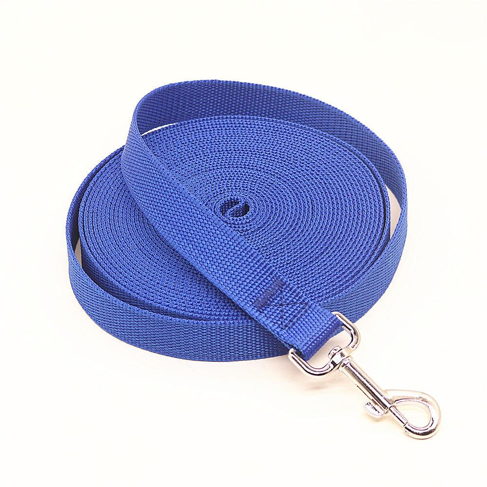 Wholesale Multi Color And Multi Size Training Long Retractable Nylon Pet Lead Dog Leash