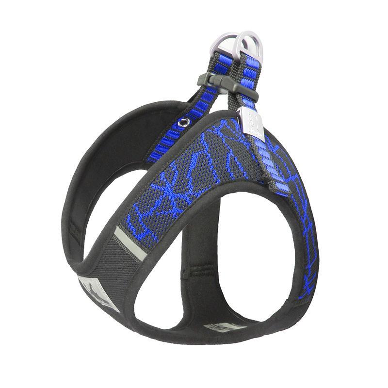 Fashionable Soft Easy Walk Adjustable Private Label High Quality Reflective Designer Mesh Custom Printed Dog Harness