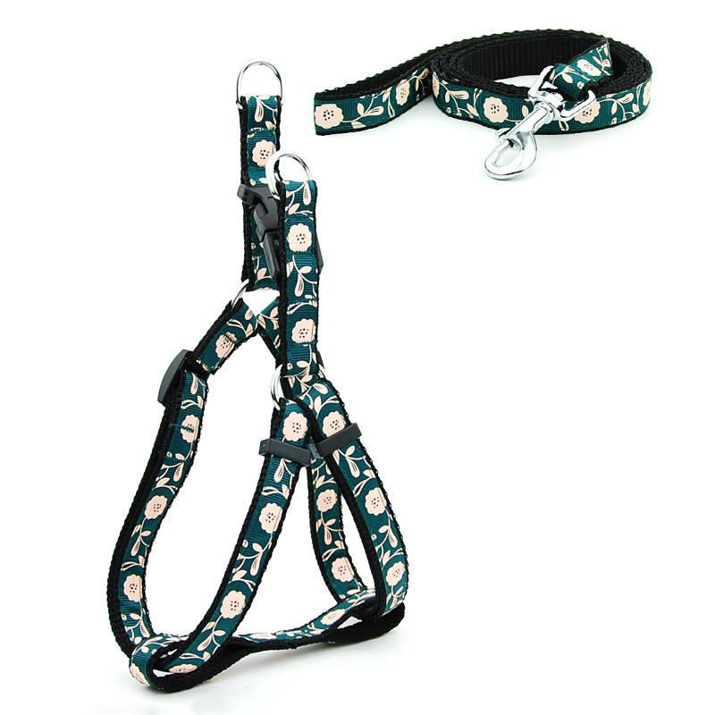 Various Colors Wholesale High Quality Dog Leash Nylon Reflective Comfort Dog Leash Harness