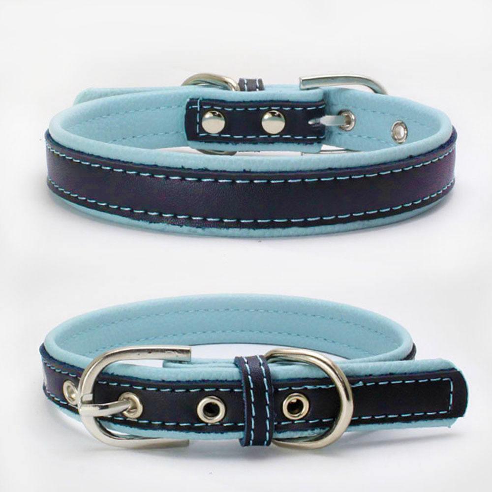 Classic Plain Pu Leather Pet Collar Luxury Pet Collars For Dogs Cats And Puppies